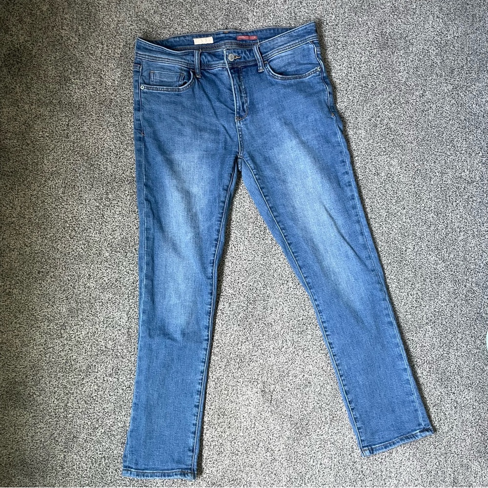 Anthropologie The Slim Boytriend Mid-Rise Relaxed Jeans by Pilcro